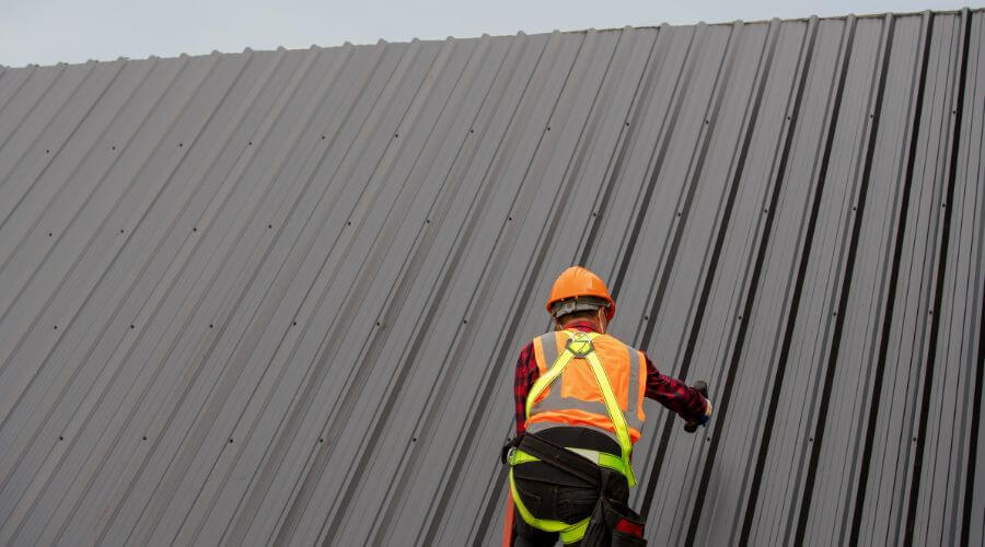 Professional metal roof installation in Forest River, ND